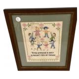 17'h., 15'w Ring around a Rosy A Pocket Full of