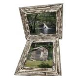 Two Framed Wilderness Photographs