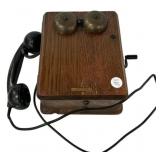Kellogg Switchboard & Supply Co. wooden wall telep