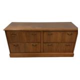Four Drawer Credenza Cabinet 29'h., 60'w