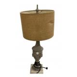 Neoclassical urn-shaped table lamp 26'