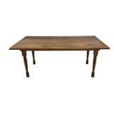 Farmhouse Pine Dining Table 30'h., 73'w., 36'd