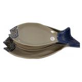 Ceramic Fish Trays