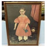 30'h., 23'w Joseph Stock Reproduction Mary Jane