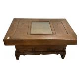 Japanese Naga Hibachi coffee table 18'h., 35'w.,