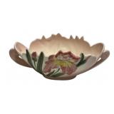 Camark Pottery Pink Iris double handled console bo