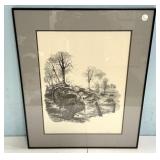 Carolyn Harper His Majesty 43/200 Print 28'h., 22