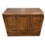 Ethan Allen Nutmeg Cabinet 30'h. 40'w, 18'd