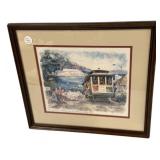 Robert Print of San Francisco Alactray and the Cab