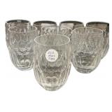 8 Waterford Curraghmore Crystal Tumblers 4 1/2'