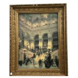 32'h., 26'w, Ball Room Print