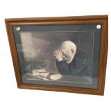 24'h., 28'w print of the famous photograph title