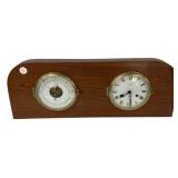 Schatz Clock and Barometer 23'