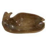 Wood Fish Bowl 17'