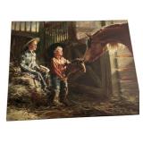 Kathy Fincher Print 8'h. 10'w