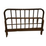 Full Metal Bed with Metal Rails