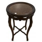 Victorian Style Round Side Table 27'h., 17'dia