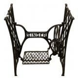 Cast Iron Singer Sewing Machine Base