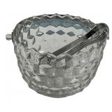 4 1/2" Fostoria American Clear Ice Bucket