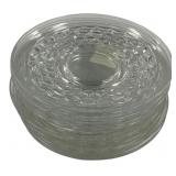 11 Fostoria American Clear Saucers