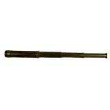 16" Antique Wood and Brass Extendable Telescope