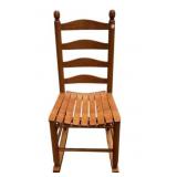 Reproduction Slat Maple Rocker