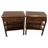 Pair of 20th Century Georgian Style  Side Tables 3