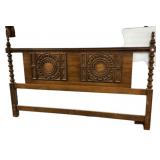Mid 20th Century Spanish Revival King Headboard