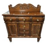 19th Century American Empire Flame Mahogany sidebo