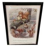 Tale of Squirrel Nutkin by Beatrix Potter Print 23