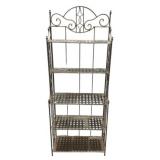 Modern Bakers Rack 73"h., 27"w