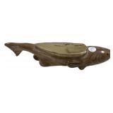 14" Ceramic Fish Planter
