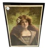 C. 1900 Chromolithograph The Spirit of Spring 12"