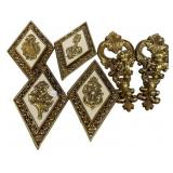 Plastic Gold Plaques