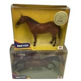 Two Breyer Horses