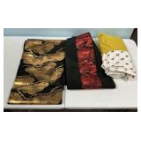 Box Lot of Japanese Style Linens