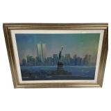 Alexander Chen Signed Print New York Gateware 16"