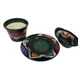 Gail Pittman Planter, Dish, and Plate