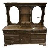 Mid 20th Century Old Tavern Pine Dresser