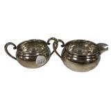 Revere Sterling Silver Creamer and Sugar