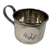 Small Sterling Baby Cup