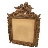 Wood Carved Bulletin Board 54"h., 38"w