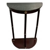 Bombay Company neoclassical inspired demilune half