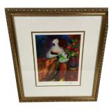 Linda Le Kniff Serigraph on Paper 333/350 21"h.,