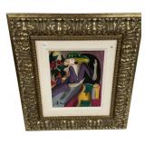 Linda Le Kniff Embellish Serigraph 22"h., 19"w