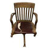 Murphy Style Oak Desk Chair