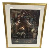 30"h., 24"w Still Life with Flowers Jean Monnoye