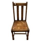 Country French Oak Side Chair