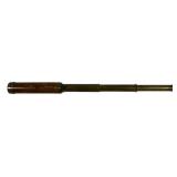 Antique Wood and Brass Extendable Telescope23"