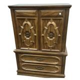 1970s Mediterranean Style Chest of Drawers 55"h,